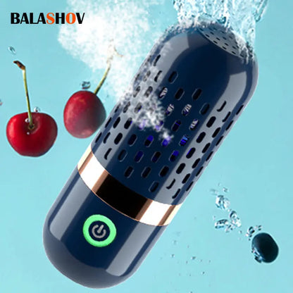 Ultrasonic fruit and vegetable cleaner