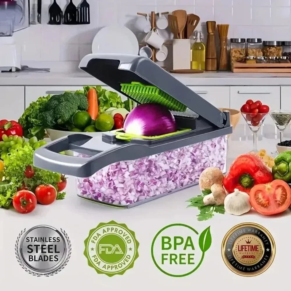 14/16 in 1 Multi-functional vegetable grinder